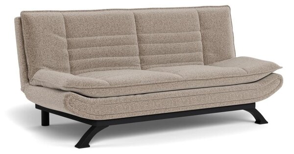Canapea extensibila Faith V1, Bej, 91x194x98 cm