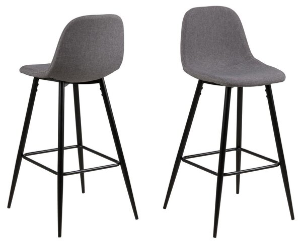 Scaun inalt Wilma V2, Gri, 91x43.5x48.5 cm