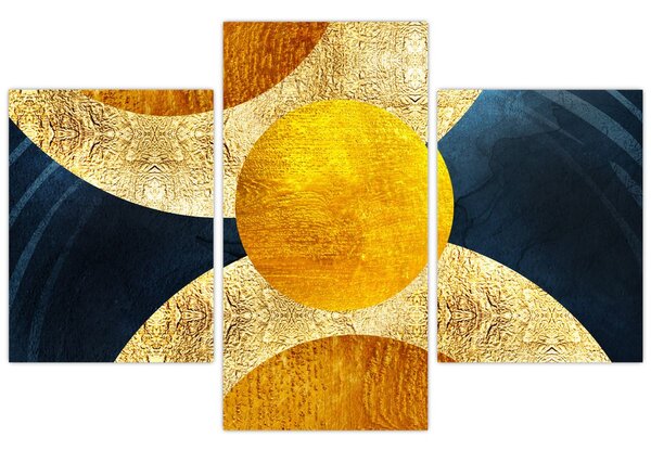 Tablou - Cercuri (90x60 cm)