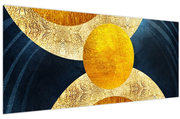 Tablou - Cercuri (120x50 cm)