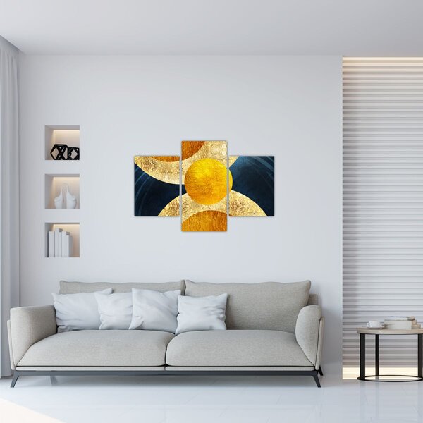 Tablou - Cercuri (90x60 cm)