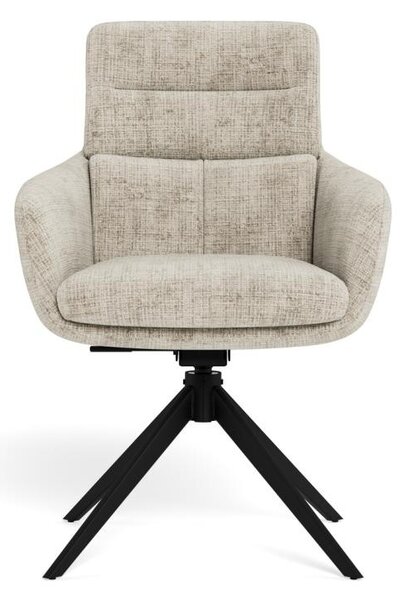 Scaun dining Roger, Bej, 90x62x67 cm