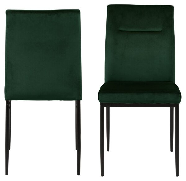 Scaun dining Demi, Verde, 90.5x45x55 cm
