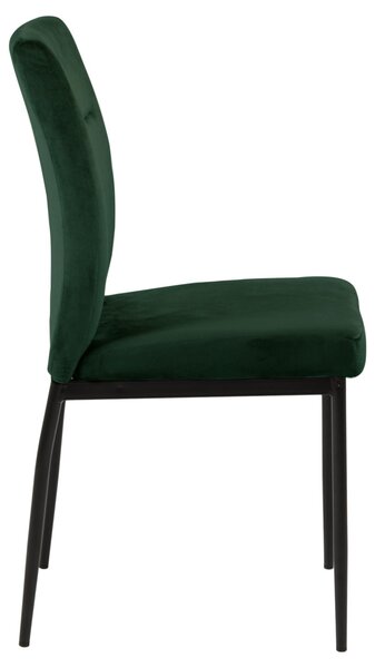 Scaun dining Demi, Verde, 90.5x45x55 cm