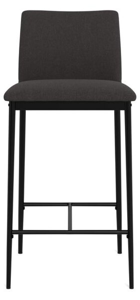 Scaun inalt Demina, Gri, 90.5x41x48.5 cm