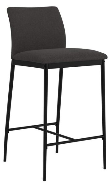 Scaun inalt Demina, Gri, 90.5x41x48.5 cm