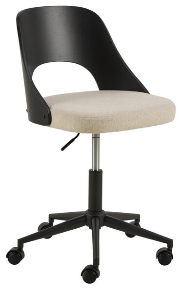 Scaun de birou Lucy, Bej, 89x48x55.5 cm