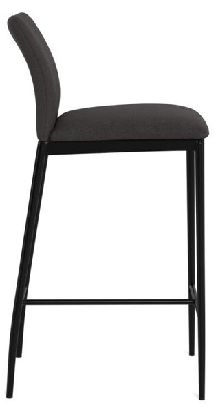 Scaun inalt Demina, Gri, 90.5x41x48.5 cm