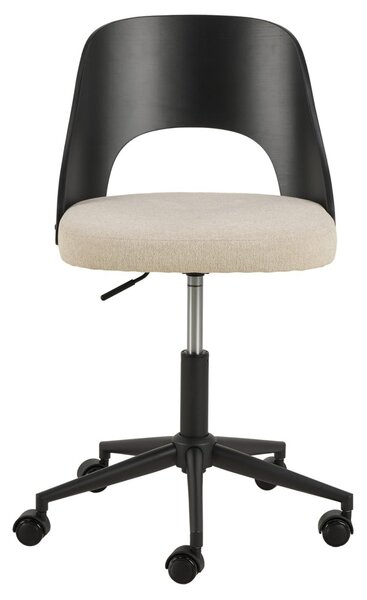 Scaun de birou Lucy, Bej, 89x48x55.5 cm