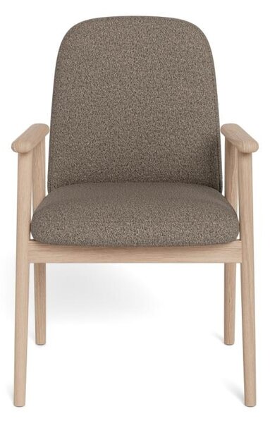 Scaun dining Calvin, Gri, 88x55x60 cm