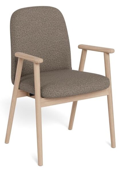 Scaun dining Calvin, Gri, 88x55x60 cm