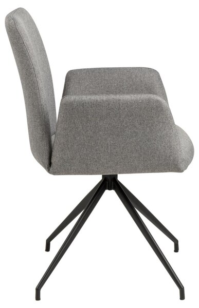 Scaun dining Naya, Gri, 88x59x59 cm