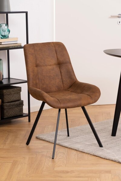 Scaun dining Waylor, Maro, 88x54x58.5 cm