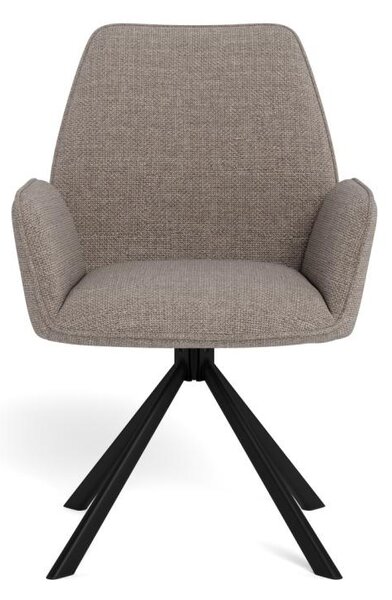 Scaun dining Glenda V2, Gri, 88.5x61x63 cm