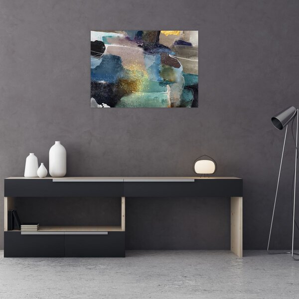 Tablou - Abstract acuarelă (70x50 cm)