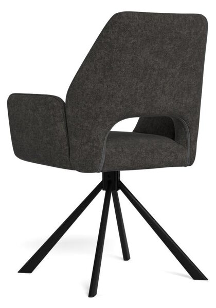 Scaun dining Graham V1, Gri, 87x59x62 cm