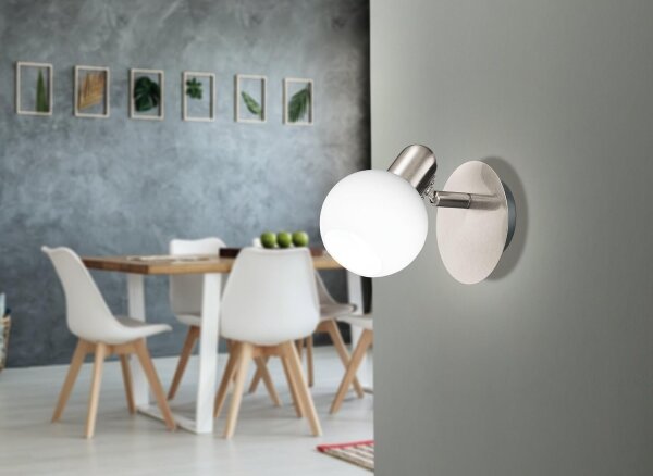 Eglo 32925 - Aplica de perete LED COMBA, dimabilă, 1xE14/6W/230V