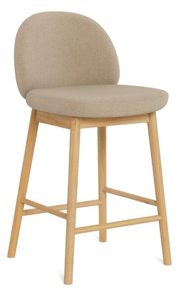 Scaun inalt Sophia, Bej, 88.5x48x49.5 cm