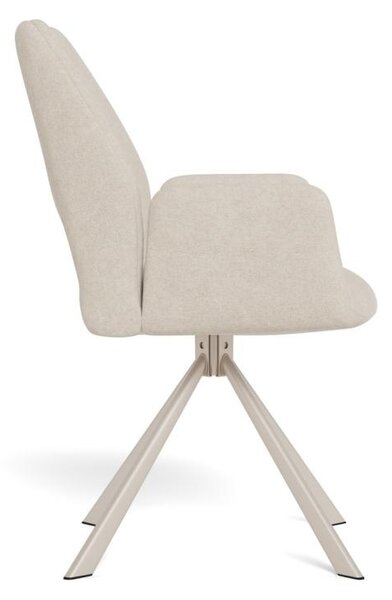 Scaun dining Graham, Bej, 87x59x62 cm