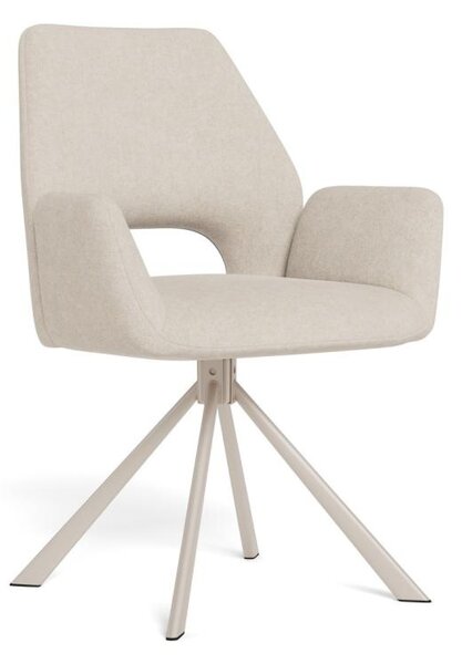 Scaun dining Graham, Bej, 87x59x62 cm
