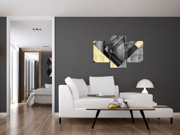 Tablou - Textura forme (90x60 cm)