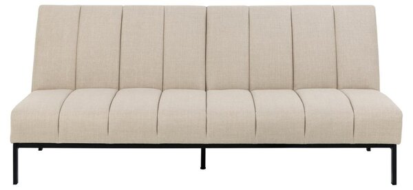 Canapea extensibila Caix, Bej, 87x198x95 cm