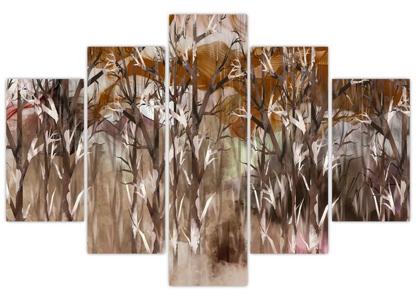 Tablou - Copaci (150x105 cm)