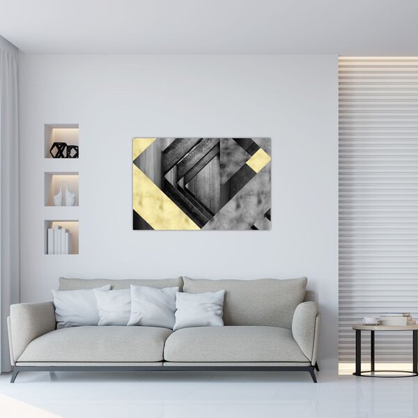 Tablou - Textura forme (90x60 cm)