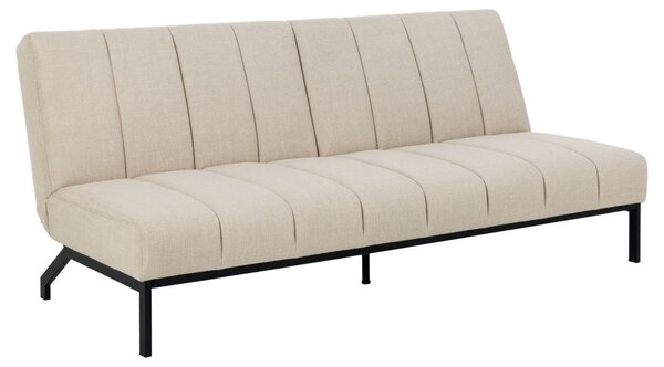 Canapea extensibila Caix, Bej, 87x198x95 cm