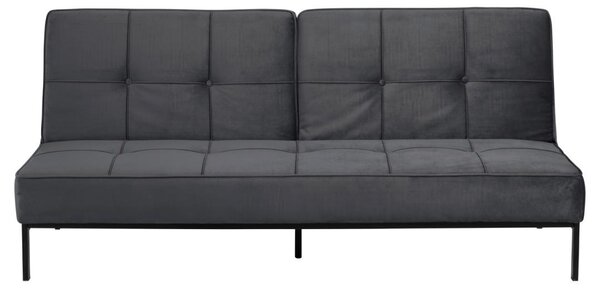Canapea extensibila Perugia, Gri, 87x198x95 cm