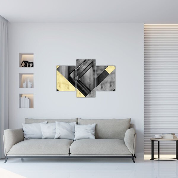 Tablou - Textura forme (90x60 cm)