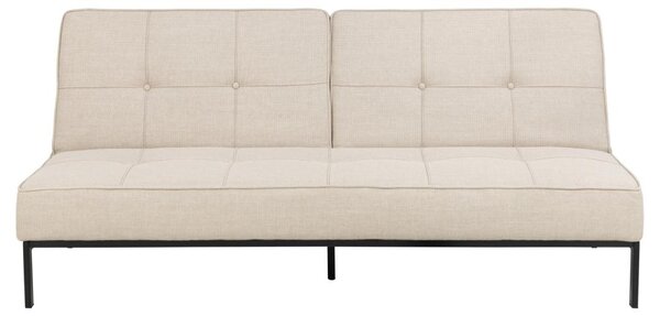 Canapea extensibila Perugia, Bej, 87x198x95 cm