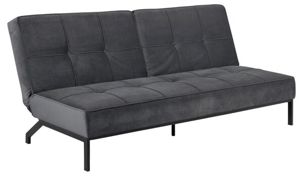 Canapea extensibila Perugia, Gri, 87x198x95 cm