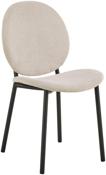 Scaun dining Cliff, Bej, 87x50x57.5 cm