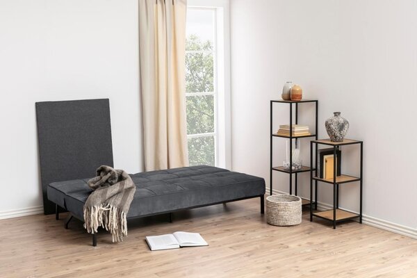 Canapea extensibila Perugia, Gri, 87x198x95 cm