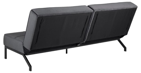 Canapea extensibila Perugia, Gri, 87x198x95 cm
