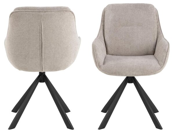 Scaun dining Carrie, Maro, 87.5x58.5x64 cm