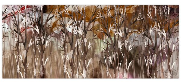 Tablou - Copaci (120x50 cm)