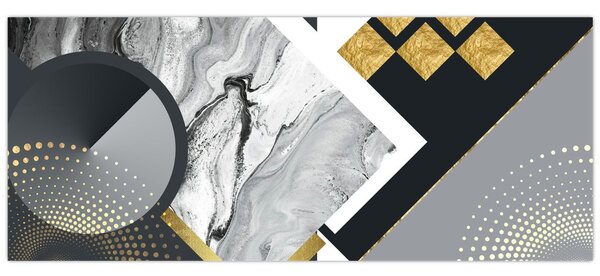 Tablou - Colaj texturat (120x50 cm)