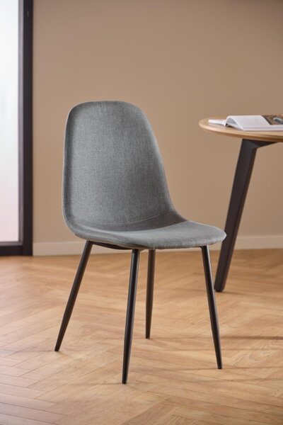 Scaun dining Celia V1, Gri, 86x44x54 cm