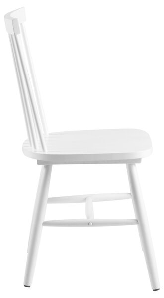 Scaun dining Riano, Alb, 86x50.5x49.5 cm