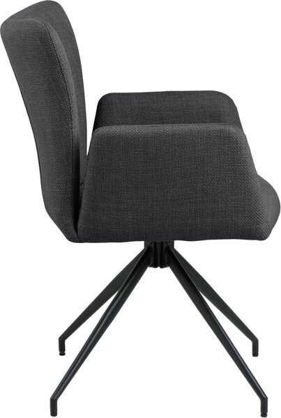 Scaun dining Laura V1, Gri, 86x57x61.5 cm
