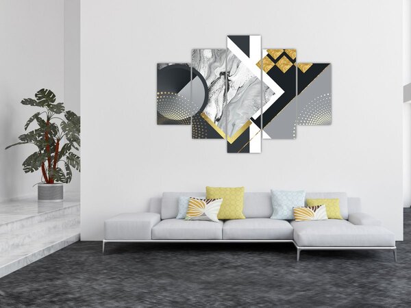 Tablou - Colaj texturat (150x105 cm)