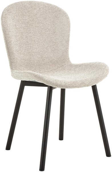 Set 5 piese Masa dining si Scaune Wicklow V4, Gri, 75x140x80 cm