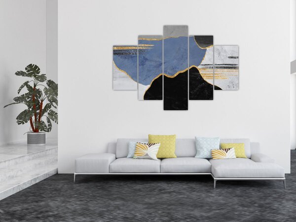 Tablou - Forme texturate (150x105 cm)