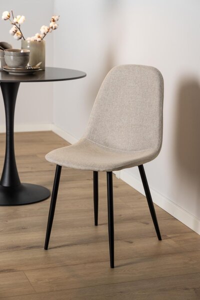 Scaun dining Celia, Bej, 86x44x54 cm