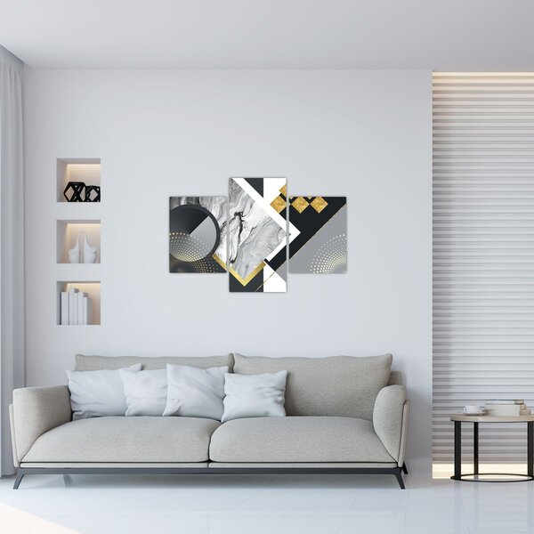 Tablou - Colaj texturat (90x60 cm)