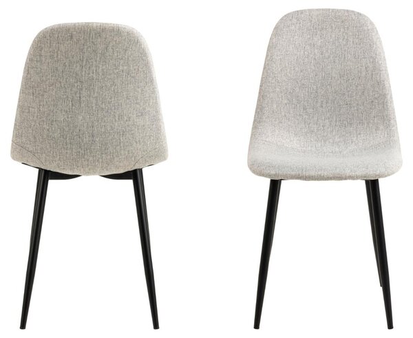 Scaun dining Celia V2, Gri, 86x44x54 cm