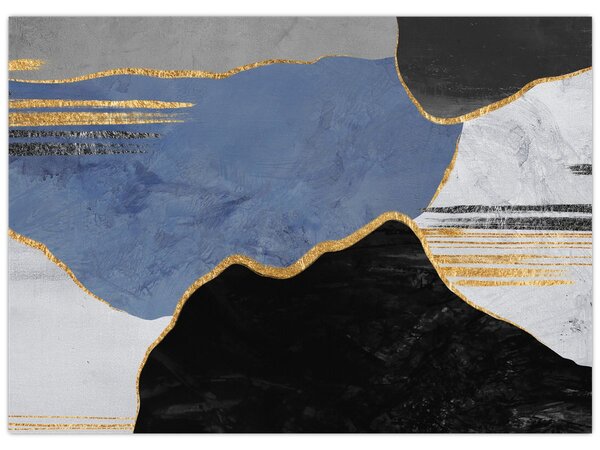 Tablou - Forme texturate (70x50 cm)
