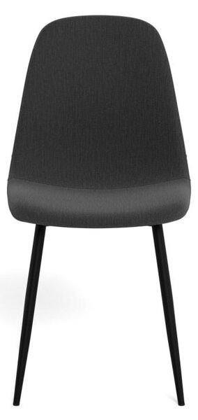 Scaun dining Celia, Negru, 86x44x54 cm